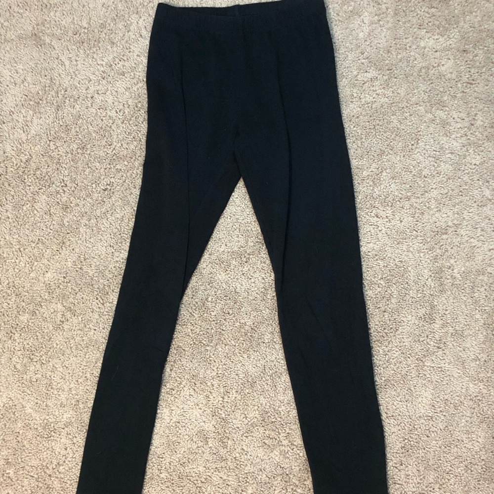 Girls black leggings